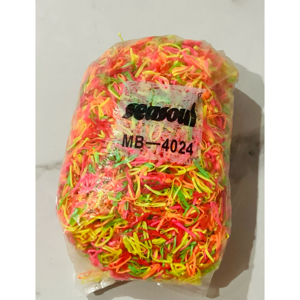 

karet Jepang 1kilo warna warni/black