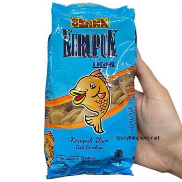 

Kerupuk Senna Deluxe Ikan dan Udang Gurih Enak 230g