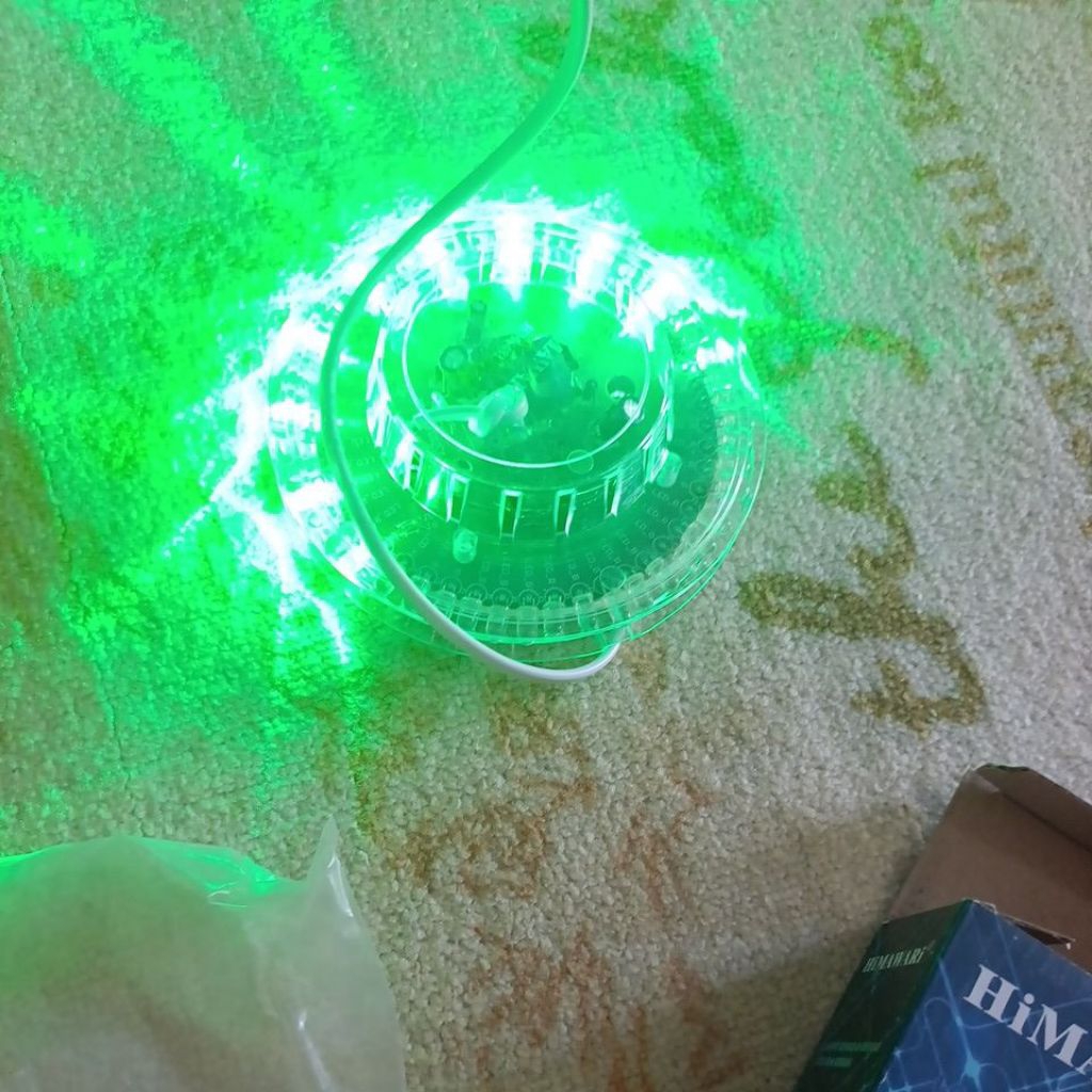 lampu disco sensor suara