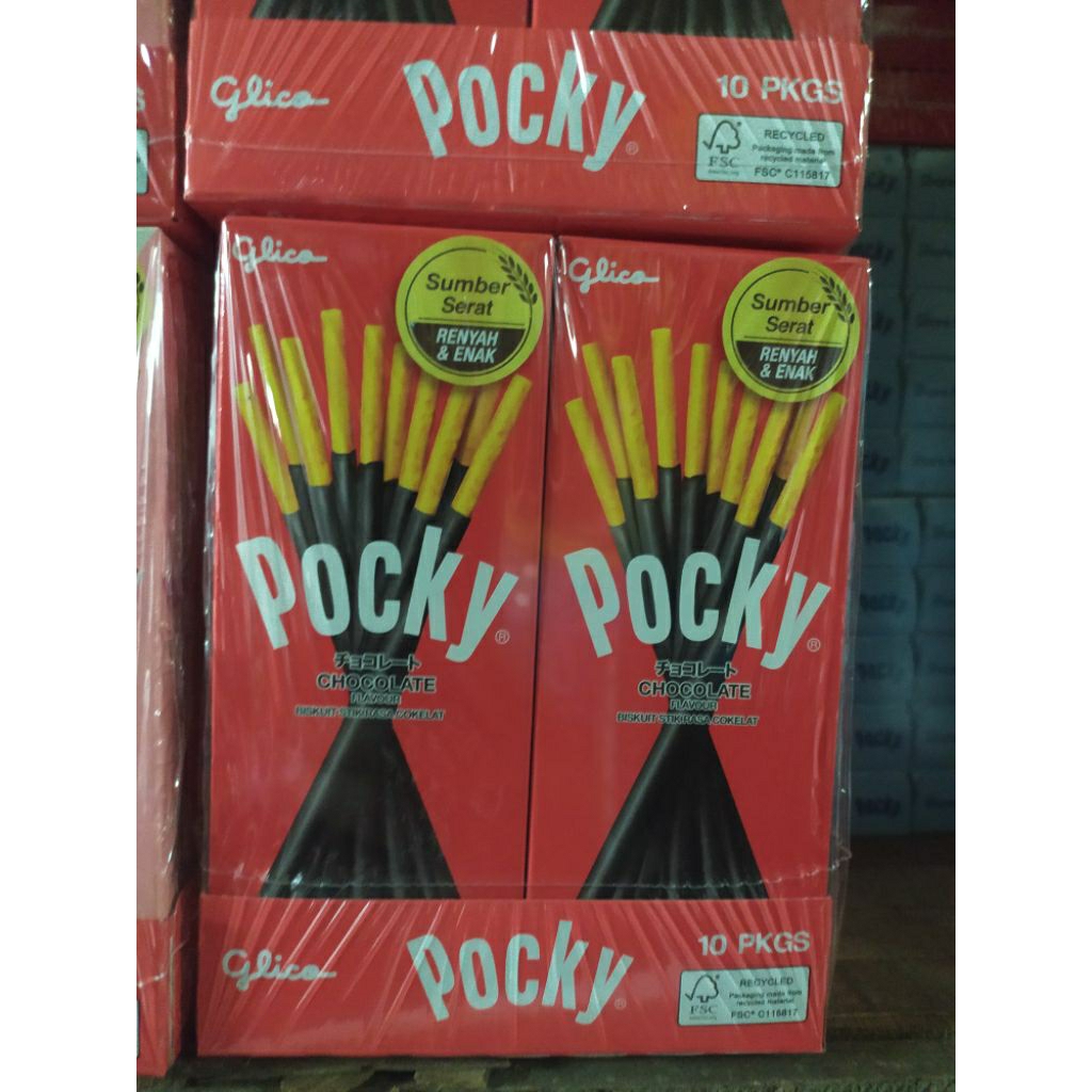 

Pocky 22gr cokelat strawberry vanila /cemilan