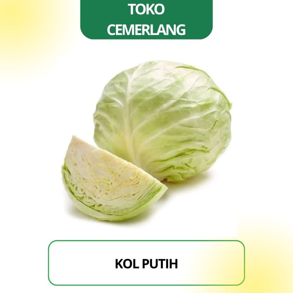 

Kol Putih 500 gr / 1 kg