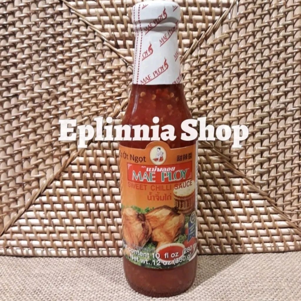 

Mae Ploy Sweet Chilli Sauce 350 gr - Maeploy Saus Asam Manis