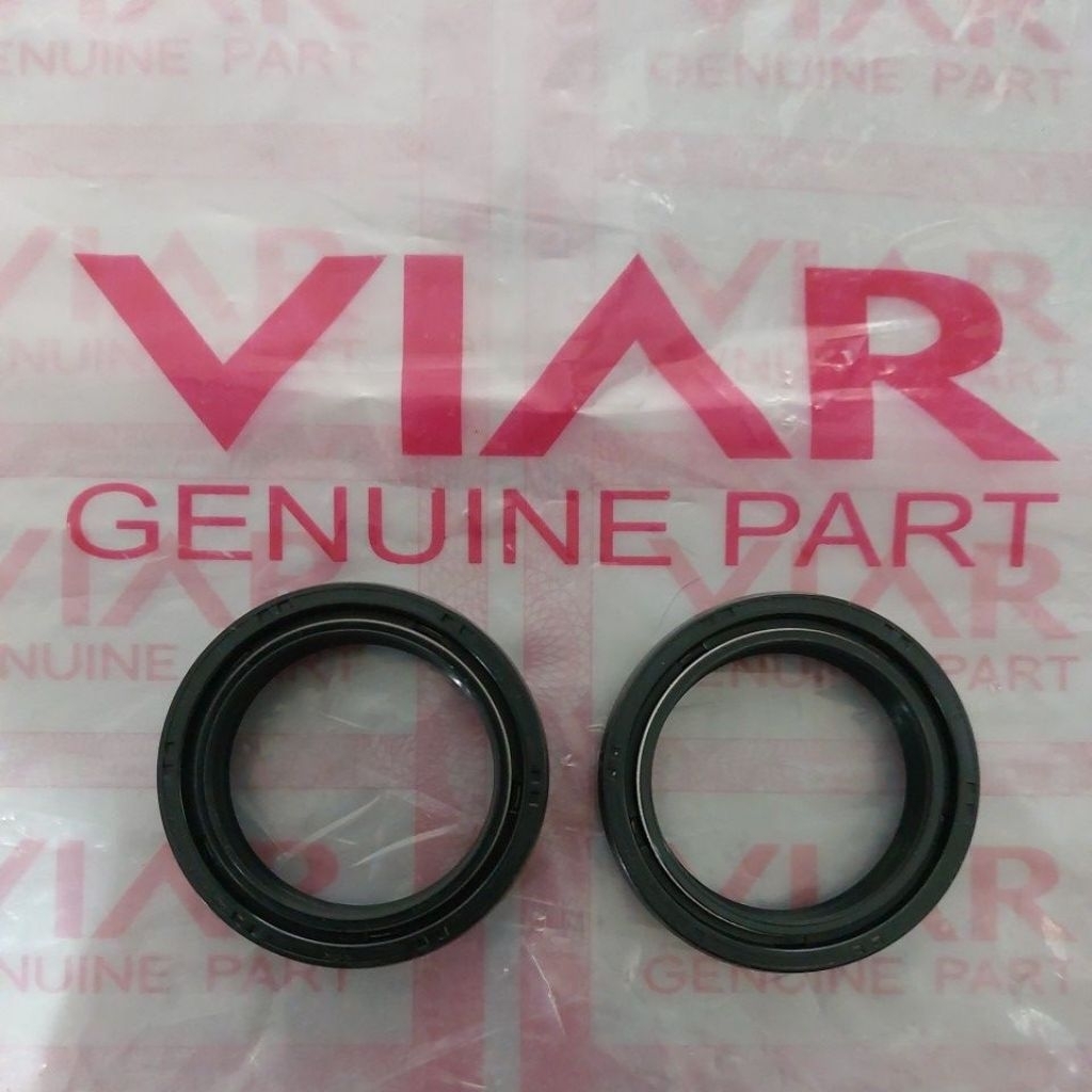 Seal Shok USD 37 50 17 Untuk Shok depan Viar Cross X 150cc 200cc (2pcs) ORIGINAL VIAR