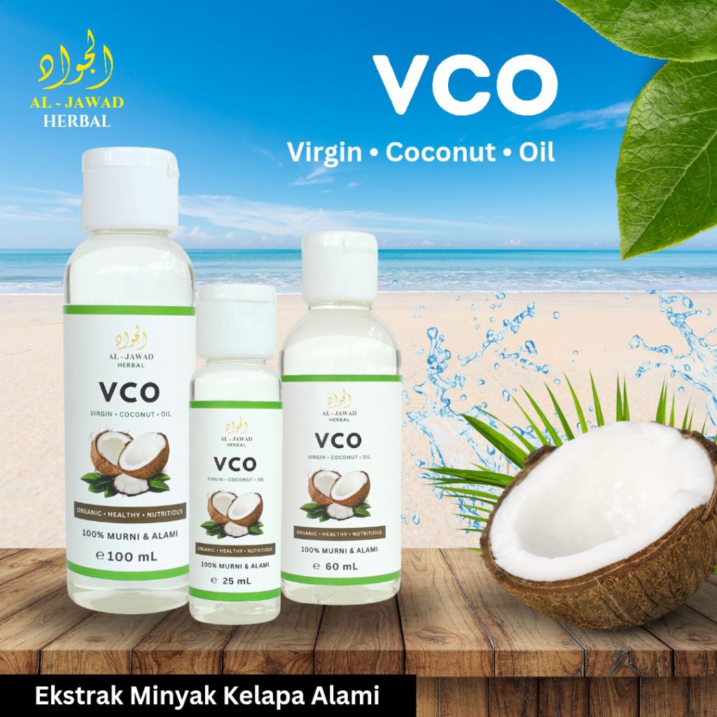 

VCO Virgin Coconut Oil l Minyak Kelapa Murni l Untuk Dewasa & Bayi Diet Kecantikan MPASI Flip Top