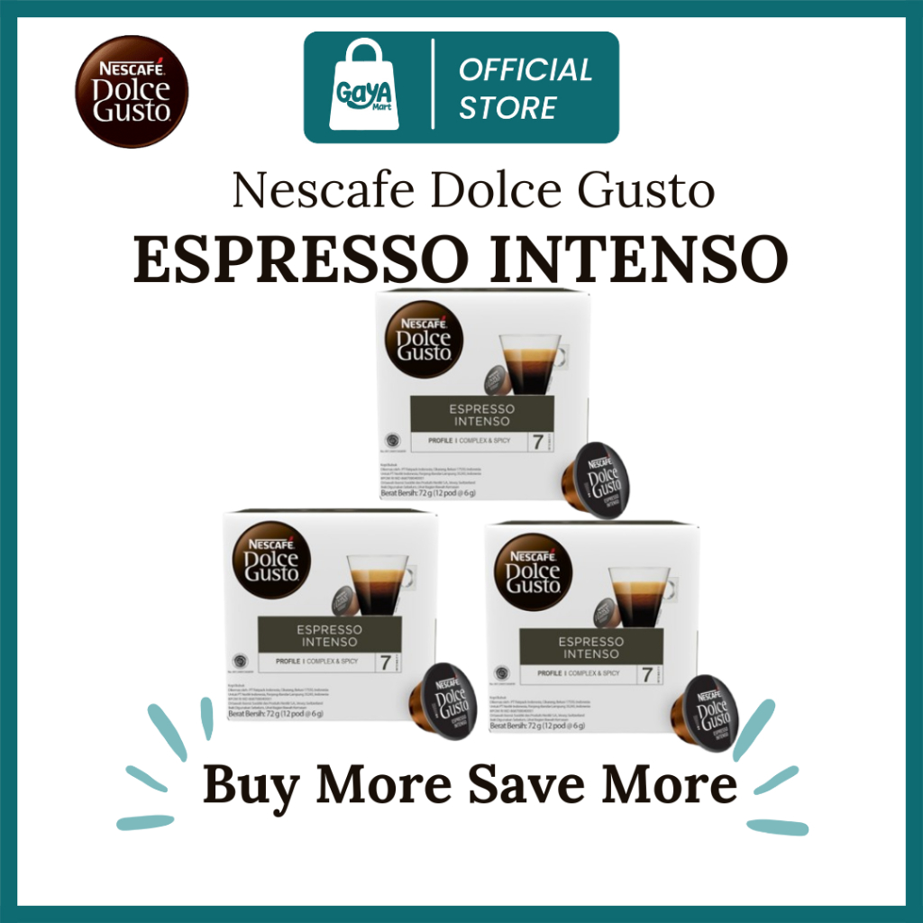 

Capsule Kopi NDG Espresso Intenso 3 Box Original Nestle
