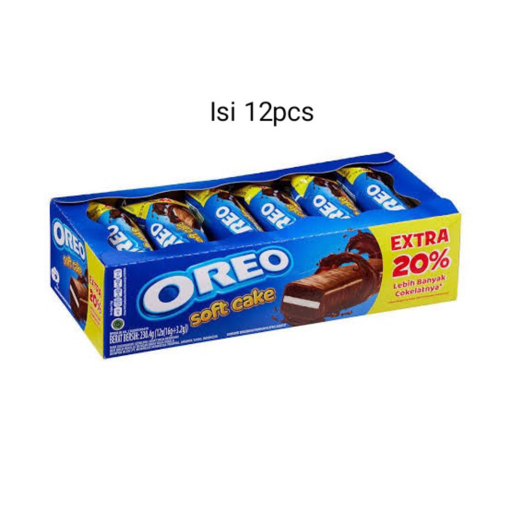 

Oreo softcake coklat 1box isi 12pcs / Oreo softcake sachet