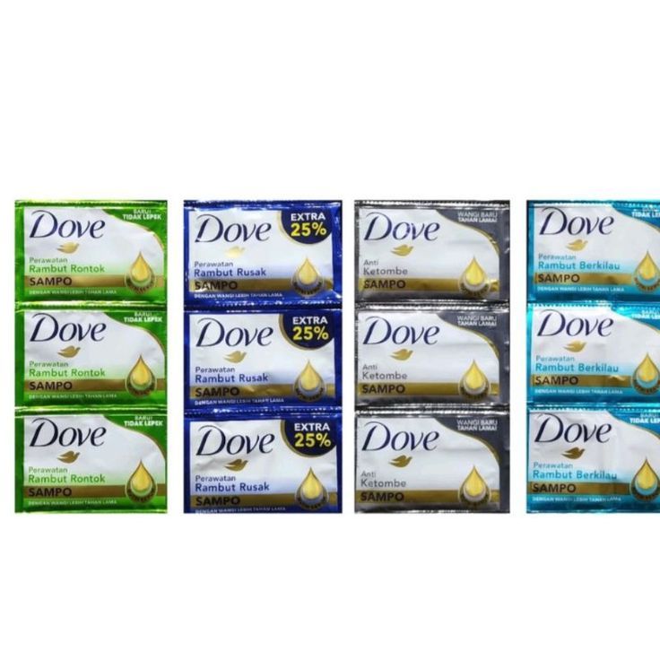 Shampoo Dove Sachet Anti Ketombe dll