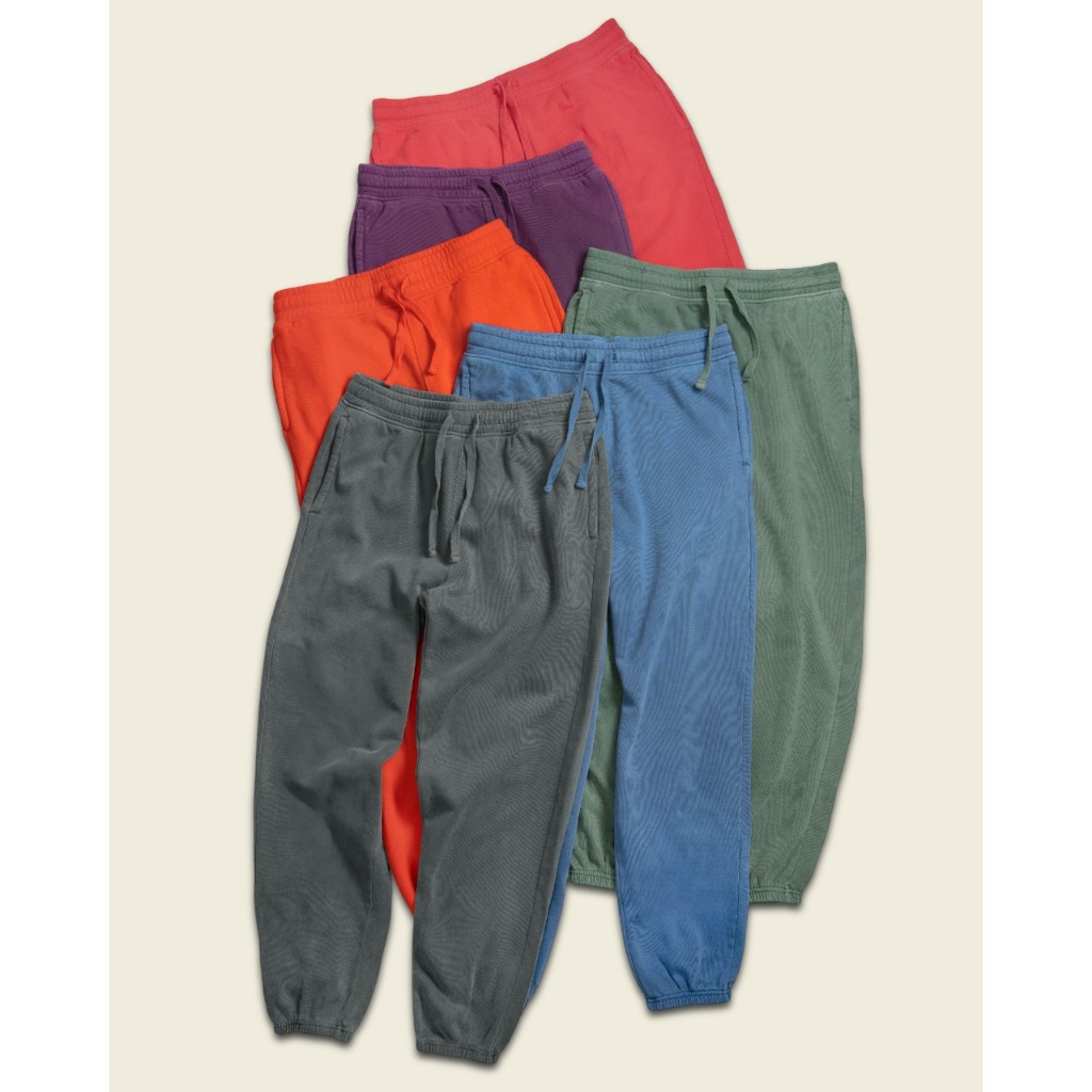 Celana Sweatpants - Garment Dyed Loose Sweatpants