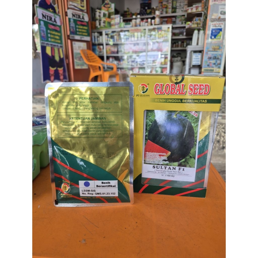 

Semangka Bulat non biji SULTAN F1 (400 biji) Original