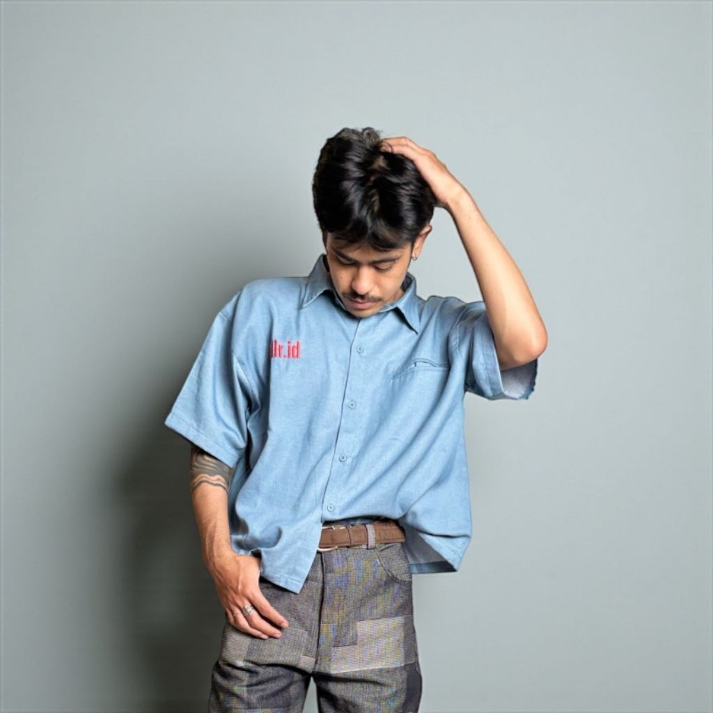Workshirt Denim Stllr Pendek