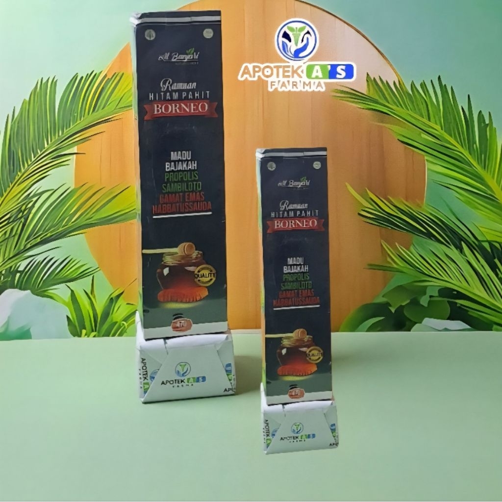 

Madu Borneo Hitam Pahit - 470gr