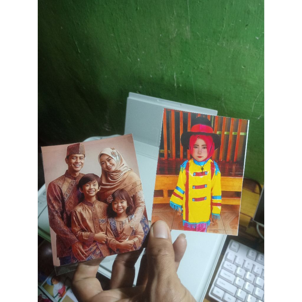 cetak foto,4R (10×14), free_laminasi_glossy