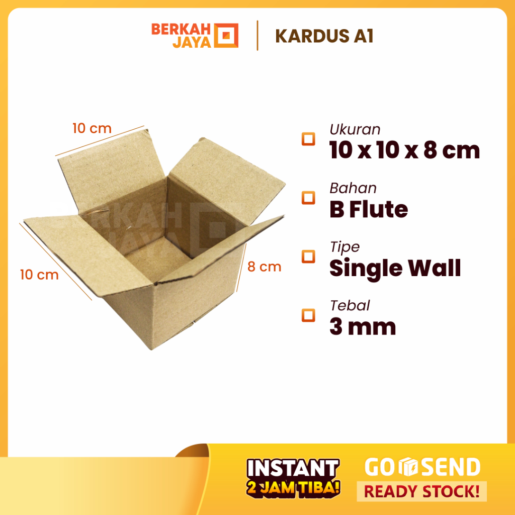 

Kardus Polos Dus Polos / Kardus Packing Kecil Mini Single Wall Tebal 3mm 10x10x8 cm / 13x8x8 cm / 13,5x10x6 cm / 16x8x7 cm / 17x11x7 cm | Min 3 pcs