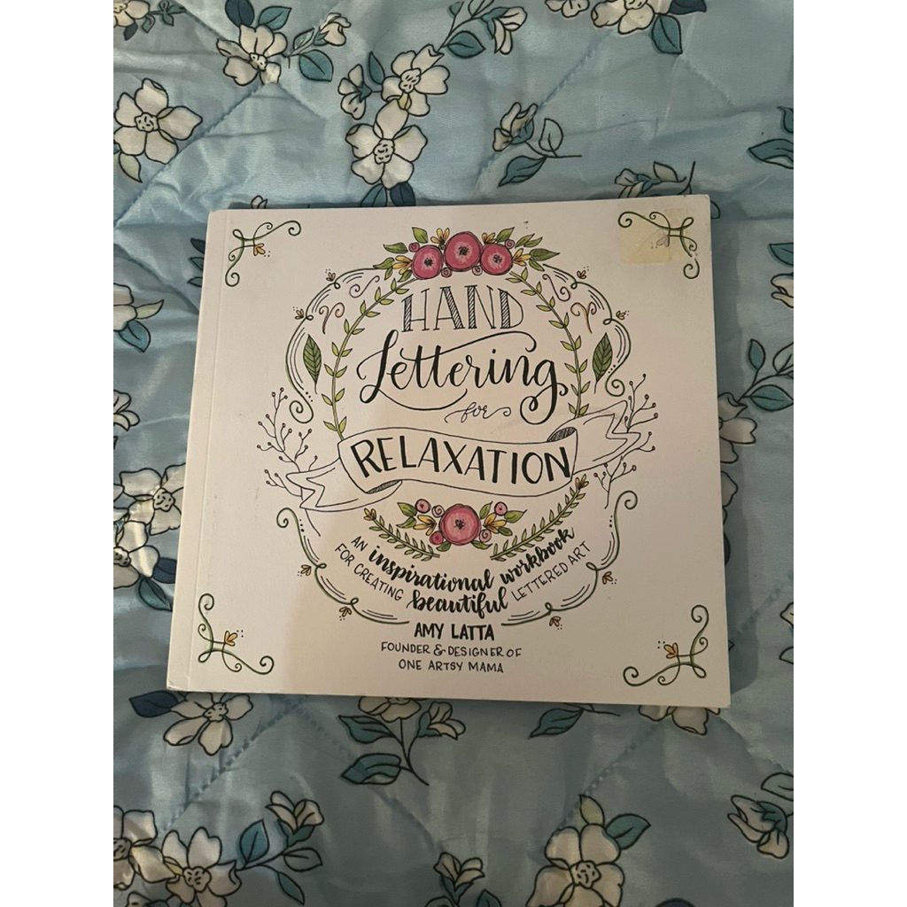 hand lettering for relaxation