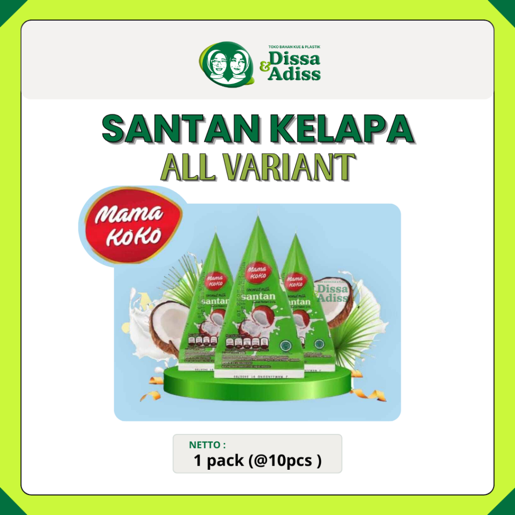 

Mama Koko Santan 65ml isi 1pack (@10pcs)
