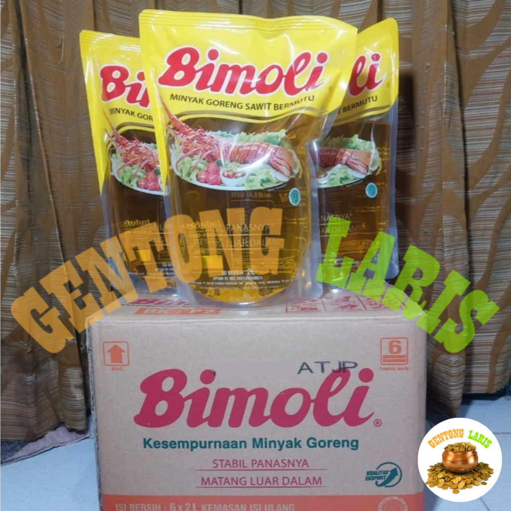 

Bimoli Klasik Refill Minyak Goreng Pouch 2 Liter Kemasan Isi Ulang