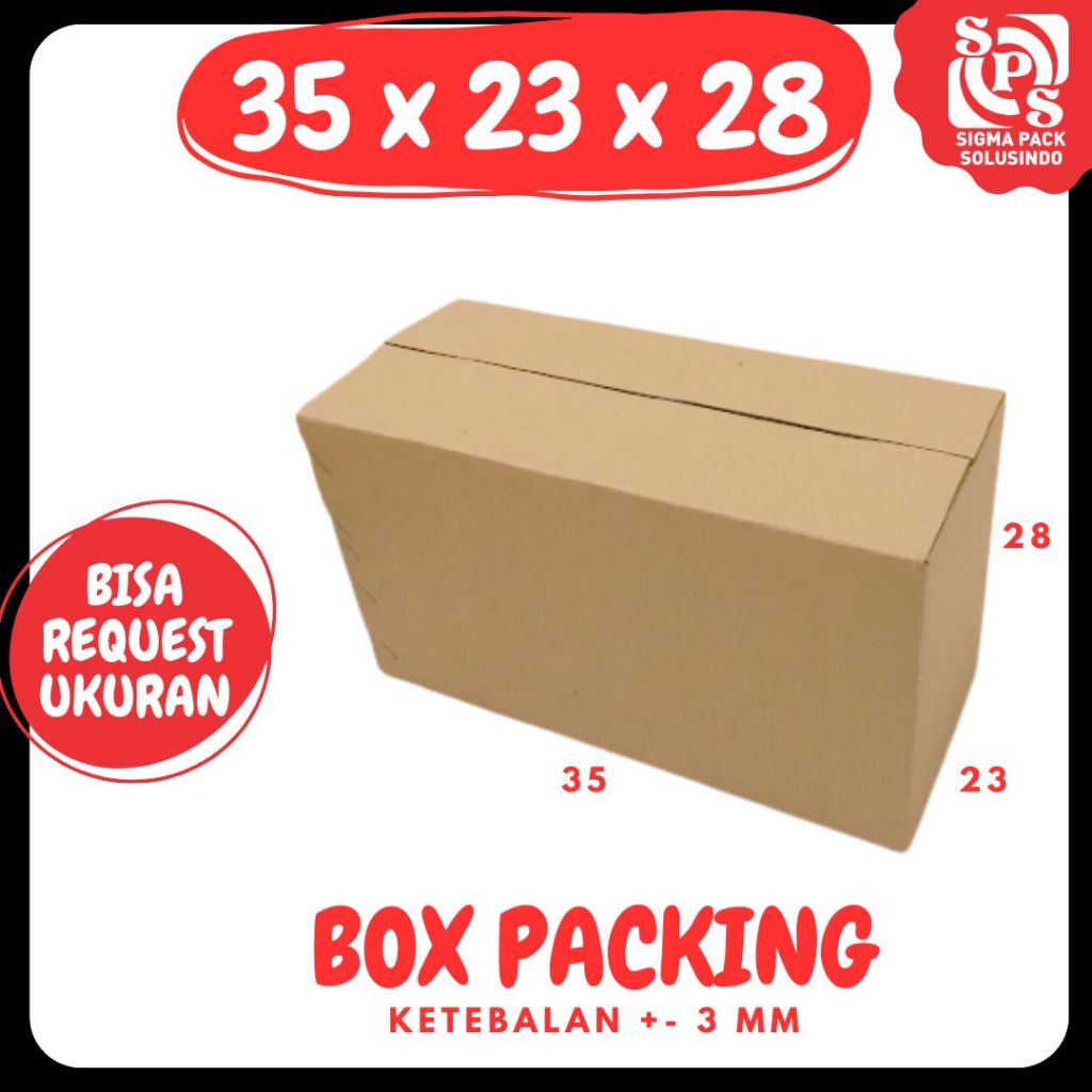 

Kardus 35x23x28 Box A1 Packing Botol Karton Dus Kotak Kemasan kosmetik Obat Madu Zigma Shop