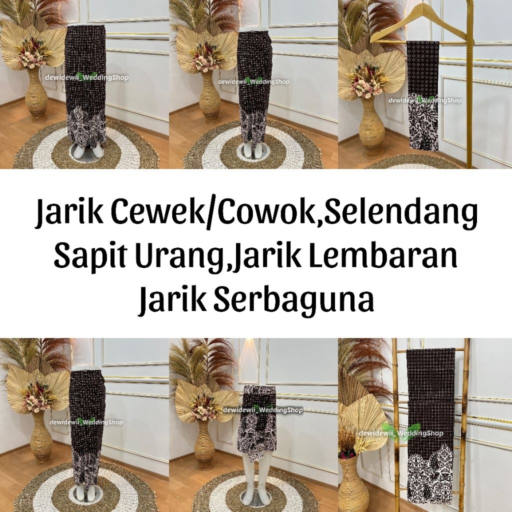 [Satuan] Jarik Cewek/Cowok / Selendang / Sapit Urang / Jarik Lembaran / Jarik Serbaguna | Motif Trun