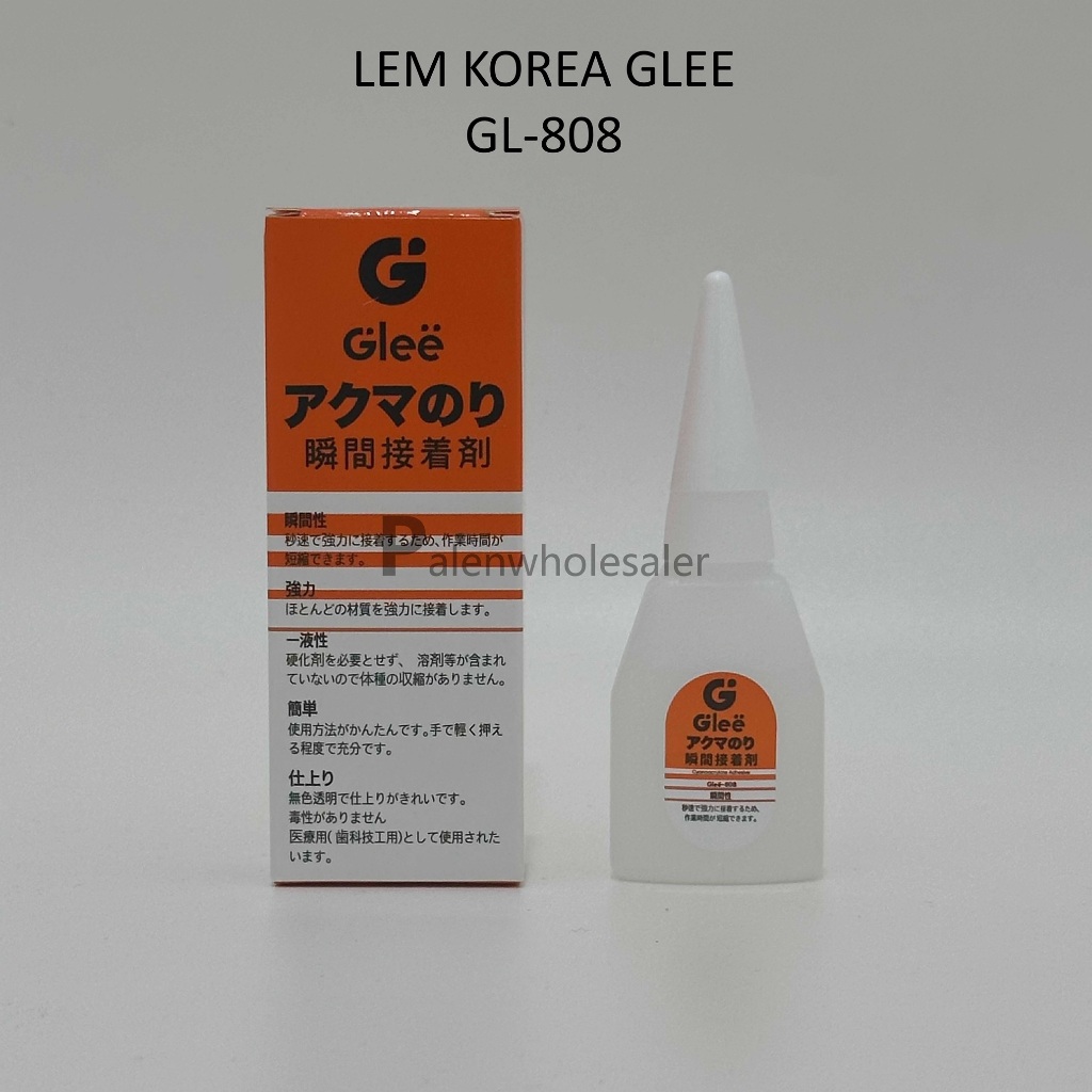 

[Palenwhlslr] Lem G Korea Glee GL-808 / Perekat Kualitas Super