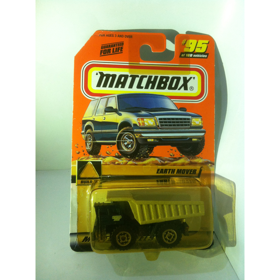 Matchbox. 2000 Build It - 95. Faun Quarry Dump Truck Earth Mover. CHASE Matchbox 2000 Logo by MATTEL