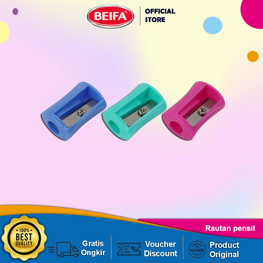 

Beifa Rautan 1 Lubang SC25 – Serutan Pensil Mini, Tajam & Tidak Mudah Patahkan Pensil
