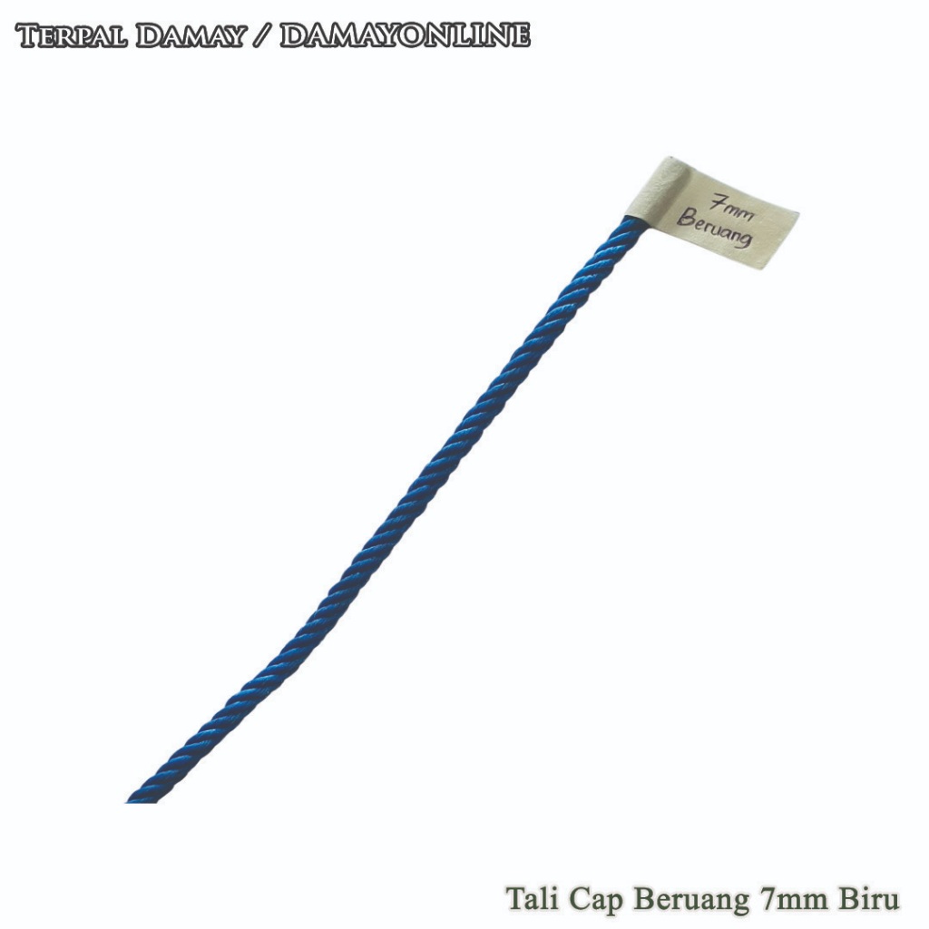 

Tali Tambang PE Cap Beruang 7mm Biru / Meter ( Harga Per Meter )