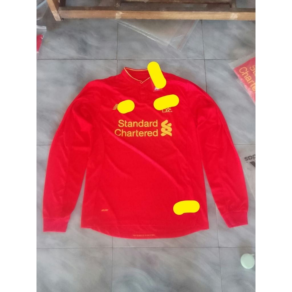 LivErPool lengan panjang merah 2016