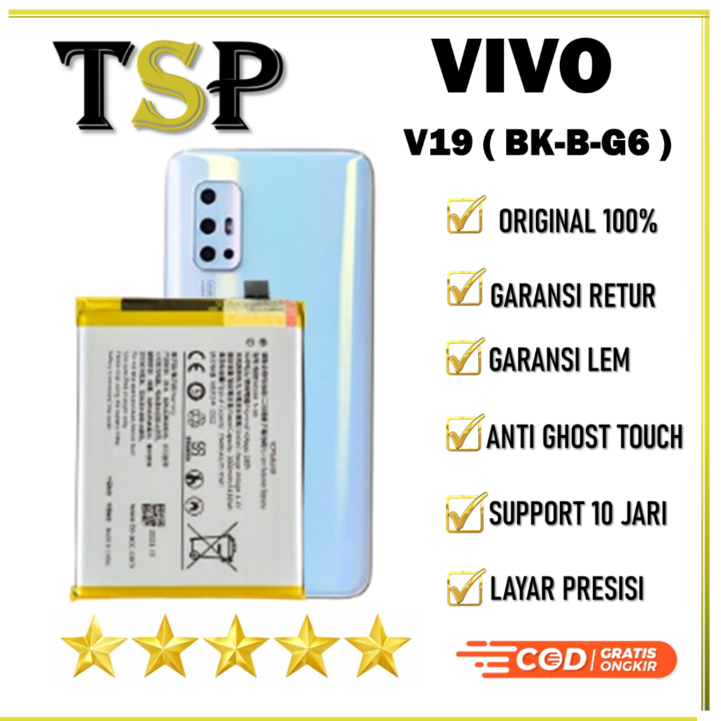 BATERAI VIVO ( BK-B-G6 ) V19 BATERAI ORIGINAL 100%