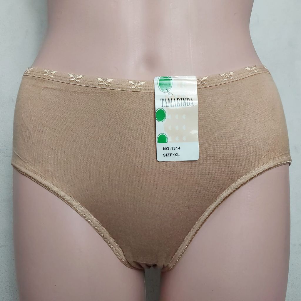 Isi 3 pcs Celana Dalam CD TAMARINDA 1314 L - XXL Katun PE Lembut