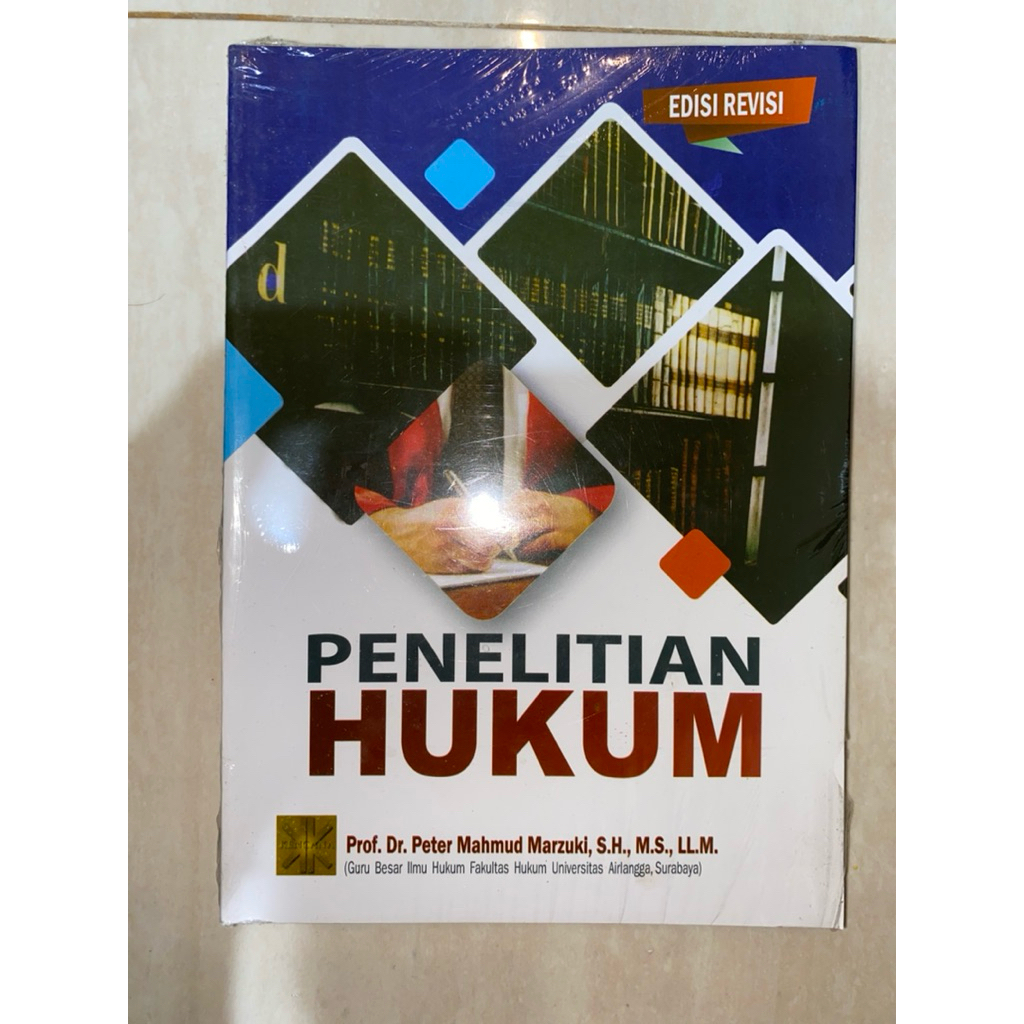 BUKU PENELITIAN HUKUM (Peter Mahmud Marzuki)