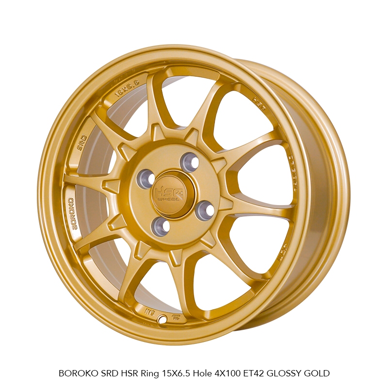 Velg Ring 15 HSR Untuk Mobil Agya Ignis Datsun Sirion, Velg Mobil Racing R15 HSR SRD Boroko