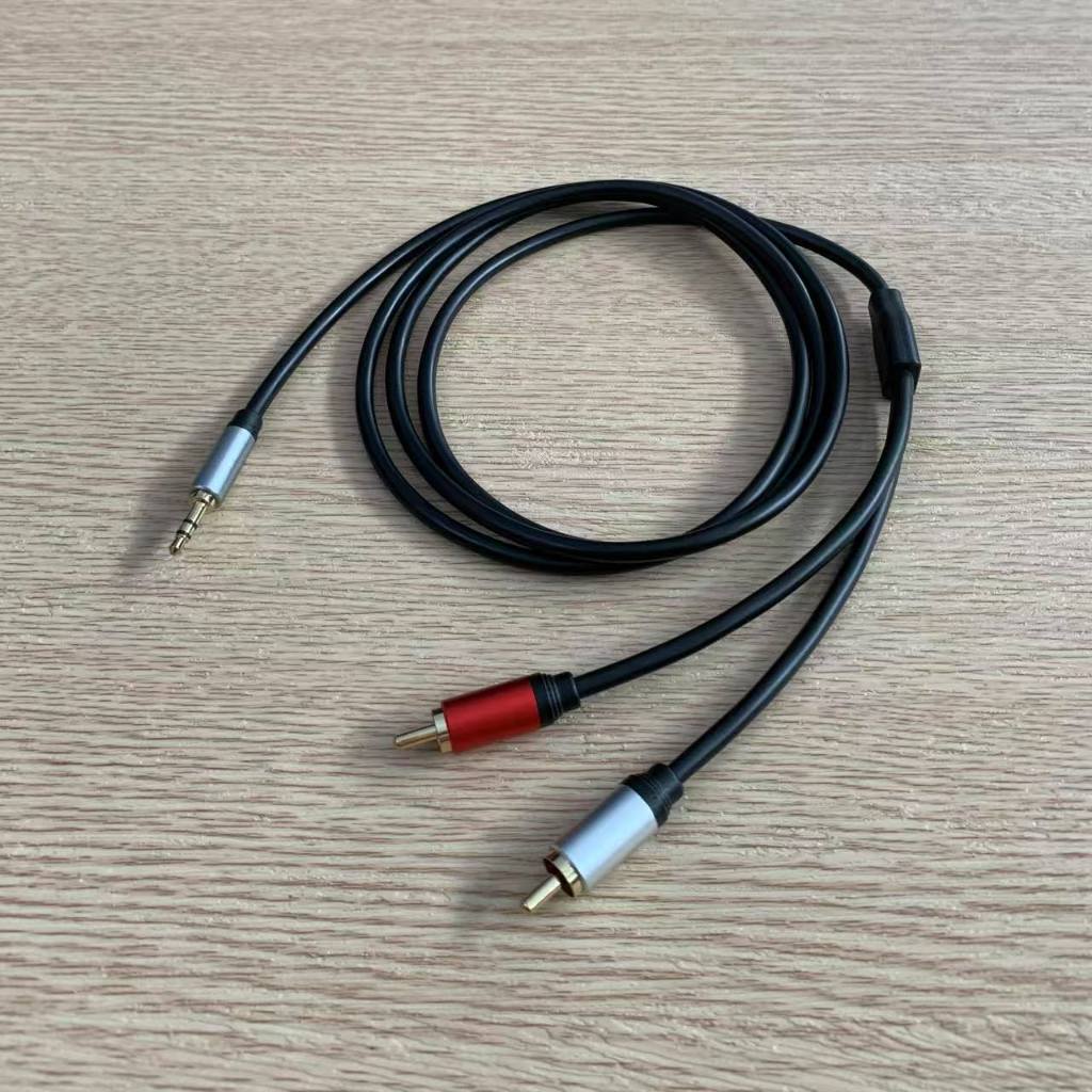 KABEL AUDIO 3.5mm TO 2RCA-1.5meter AISEN