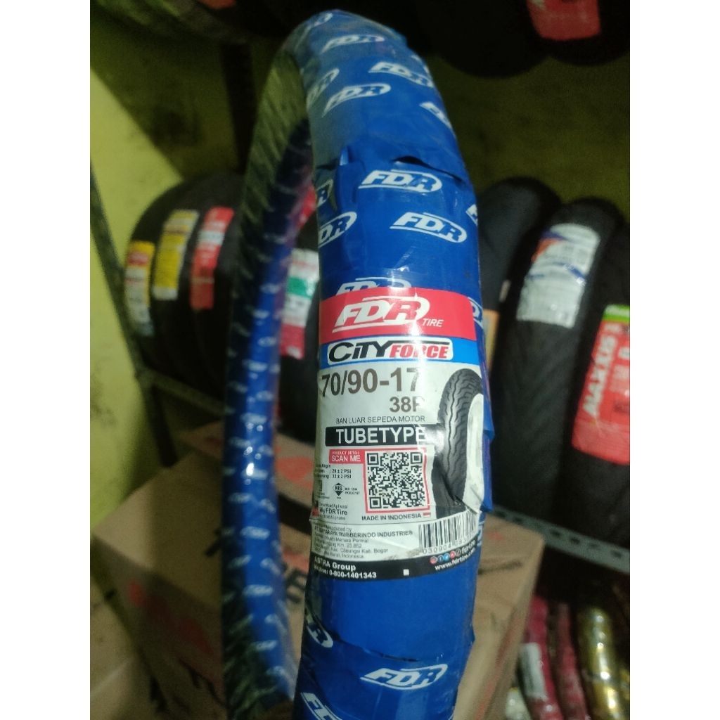 fdr city force 70/90 ring 17 tupe type