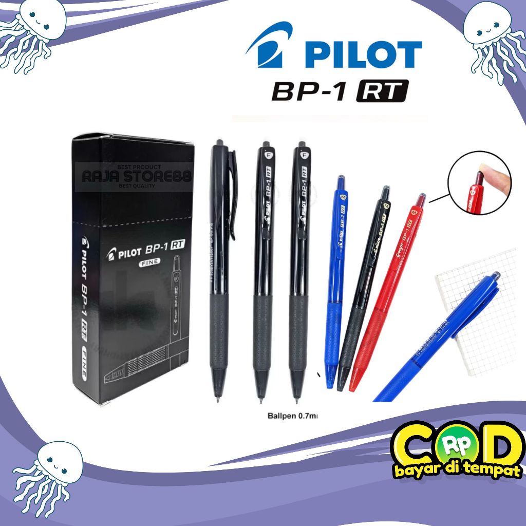 

Pulpen Pilot BP-1 RT ( 12 PCS)