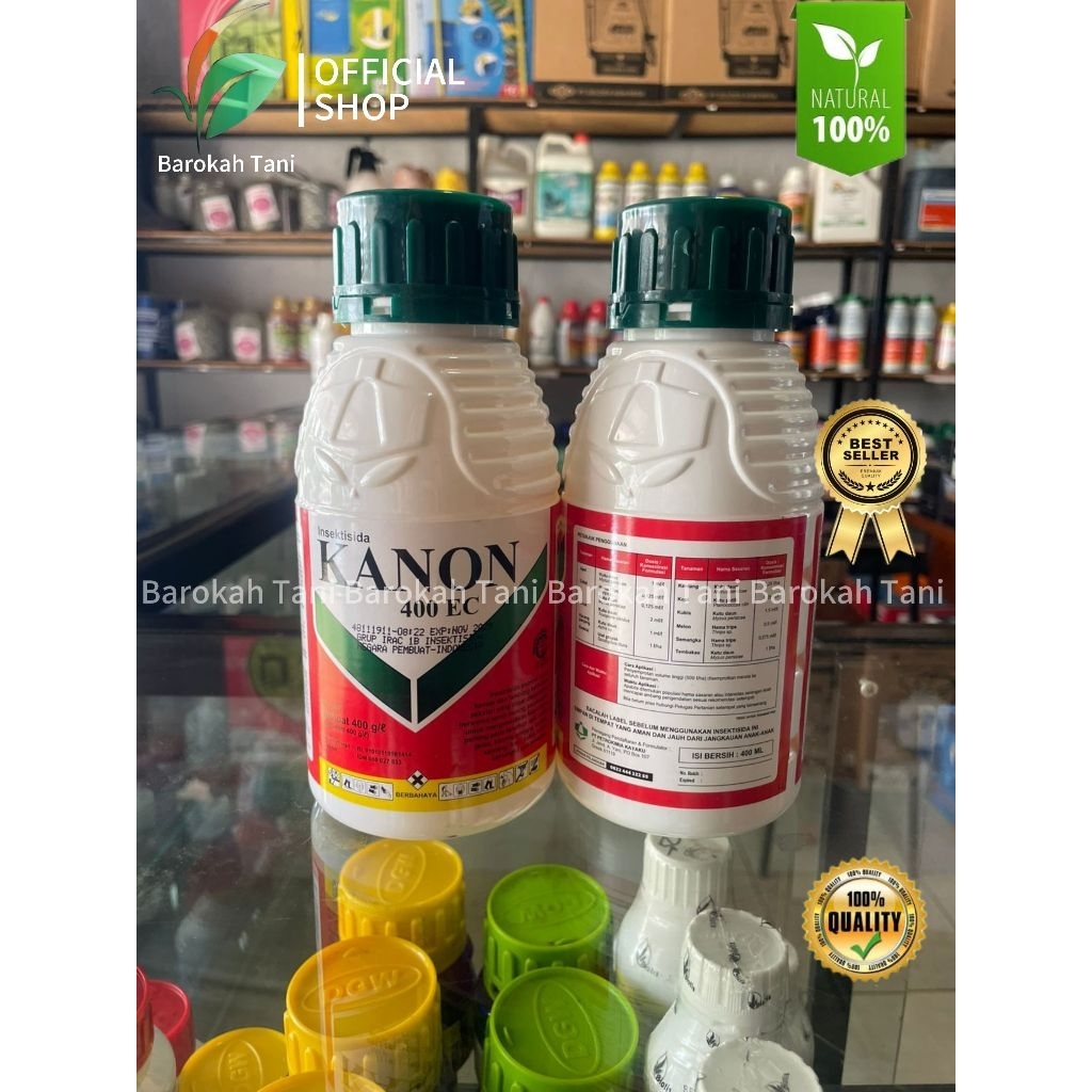 Insektisida Kanon 400EC 400ML Bahan Aktif Dimetoat