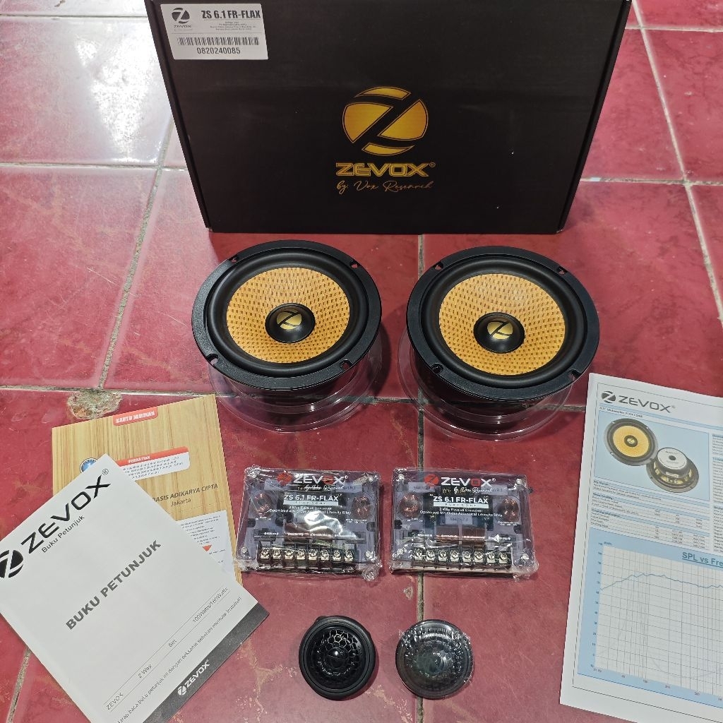 Speaker 2Way Zevox ZS 6.1 FR FLAX