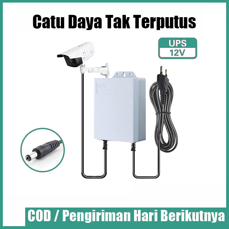 UPS Catu Daya Tak Terputus COD Penguin Hari Berikutnya UPS 5400mah 12v ups mini 12v untuk wifi Modem