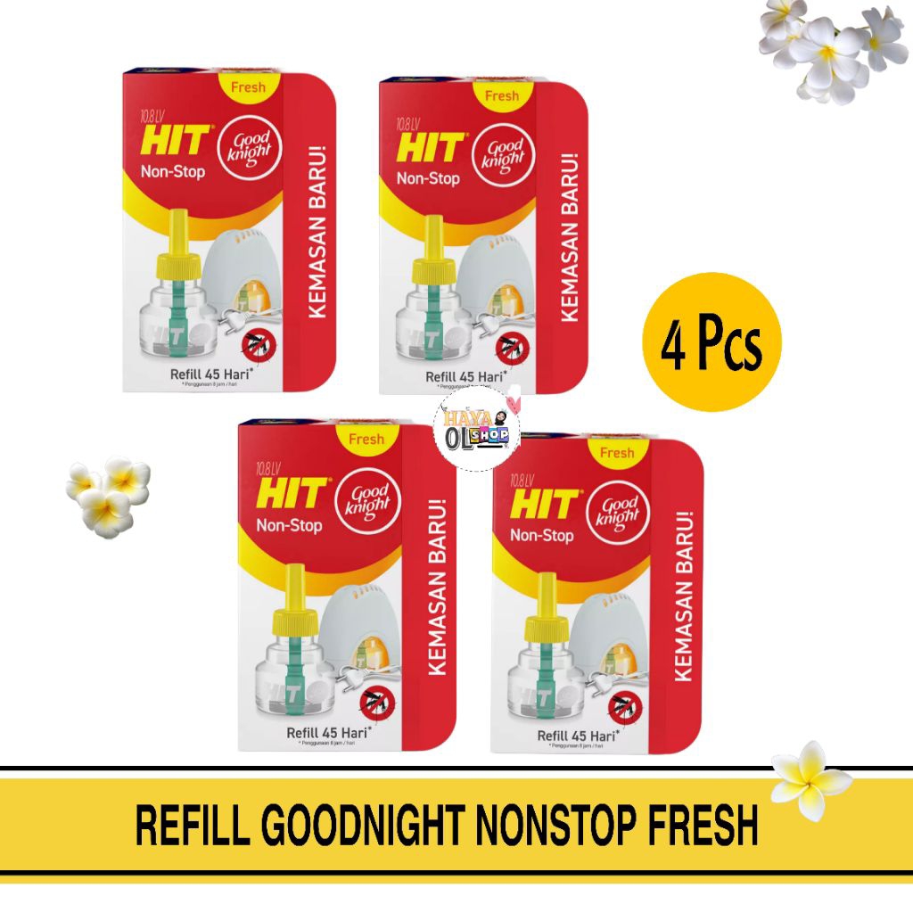 PROMO PAKET 4 PCS HIT Refill Cair Isi ulang HIT ELEKTRIK ALAT