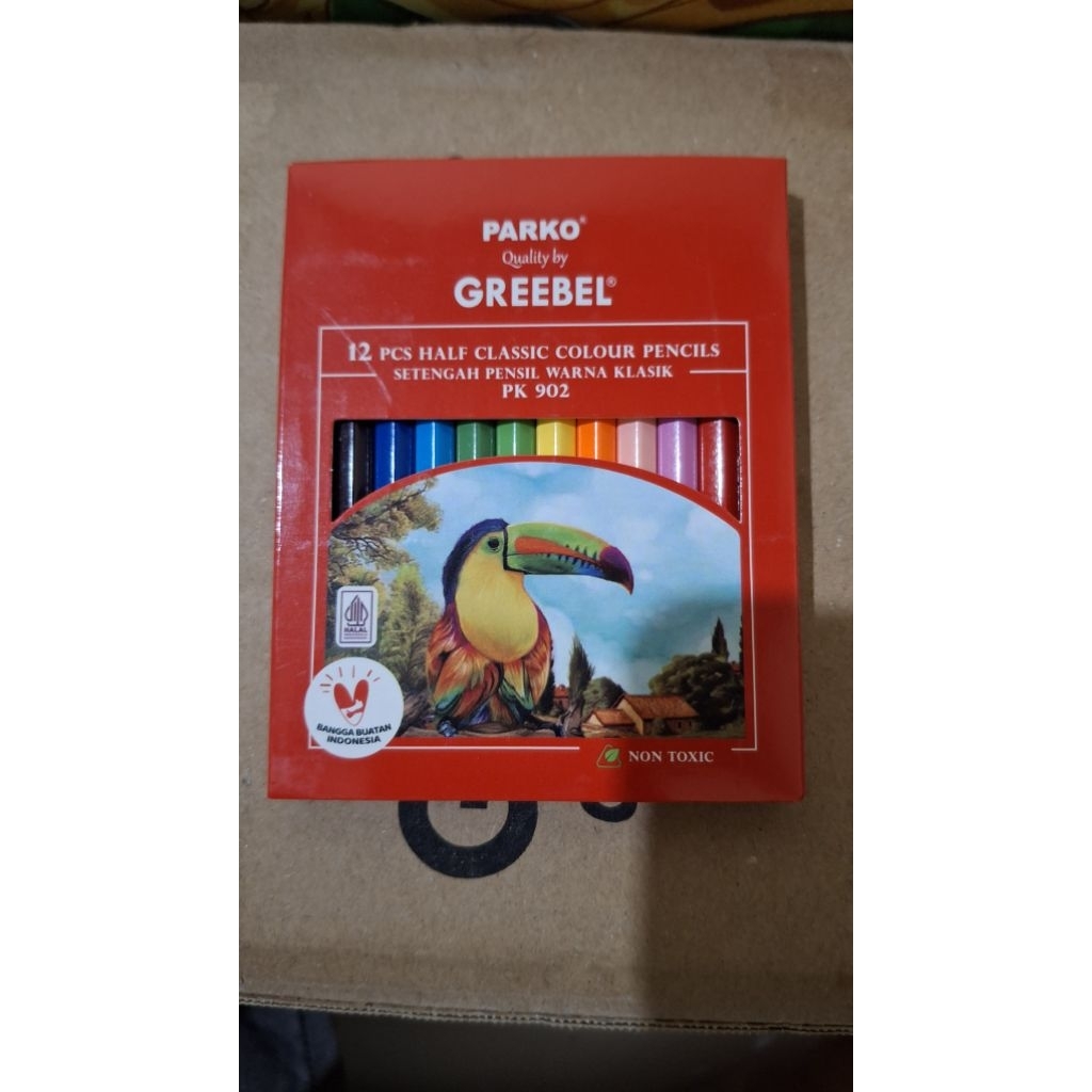 

Pensil warna Parko isi 12 per pack