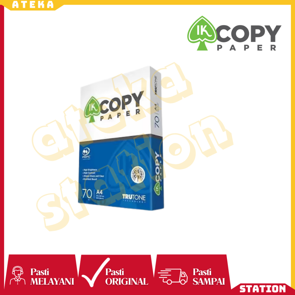 

[INSTANT] Kertas HVS A4 F4 70gr COPY PAPER / Copy Paper A4 F4 70 Gr