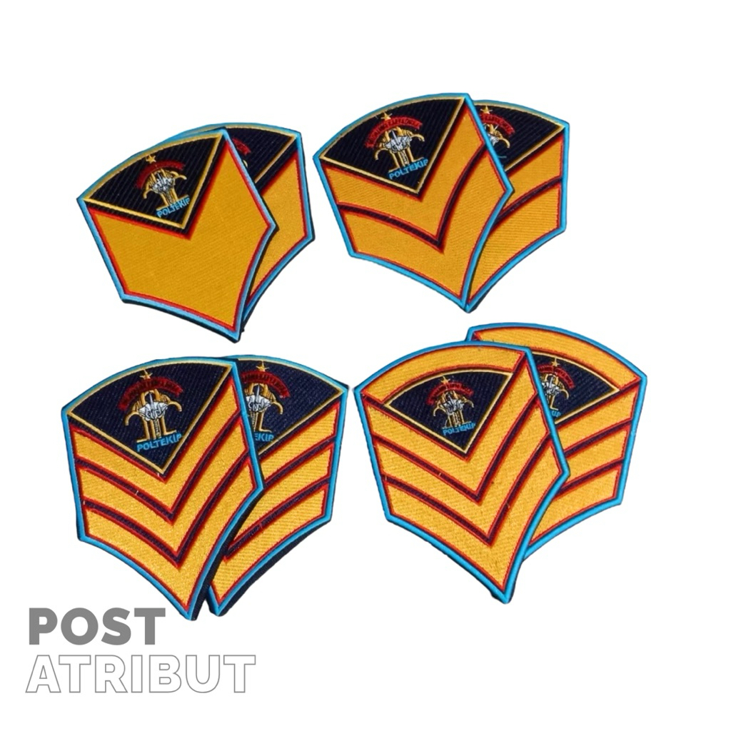 Chevron POLTEKIP PDH / Chevron Taruna POLTEKIP / Atribut Taruna Poltekip/ Taruna POLTEKIP