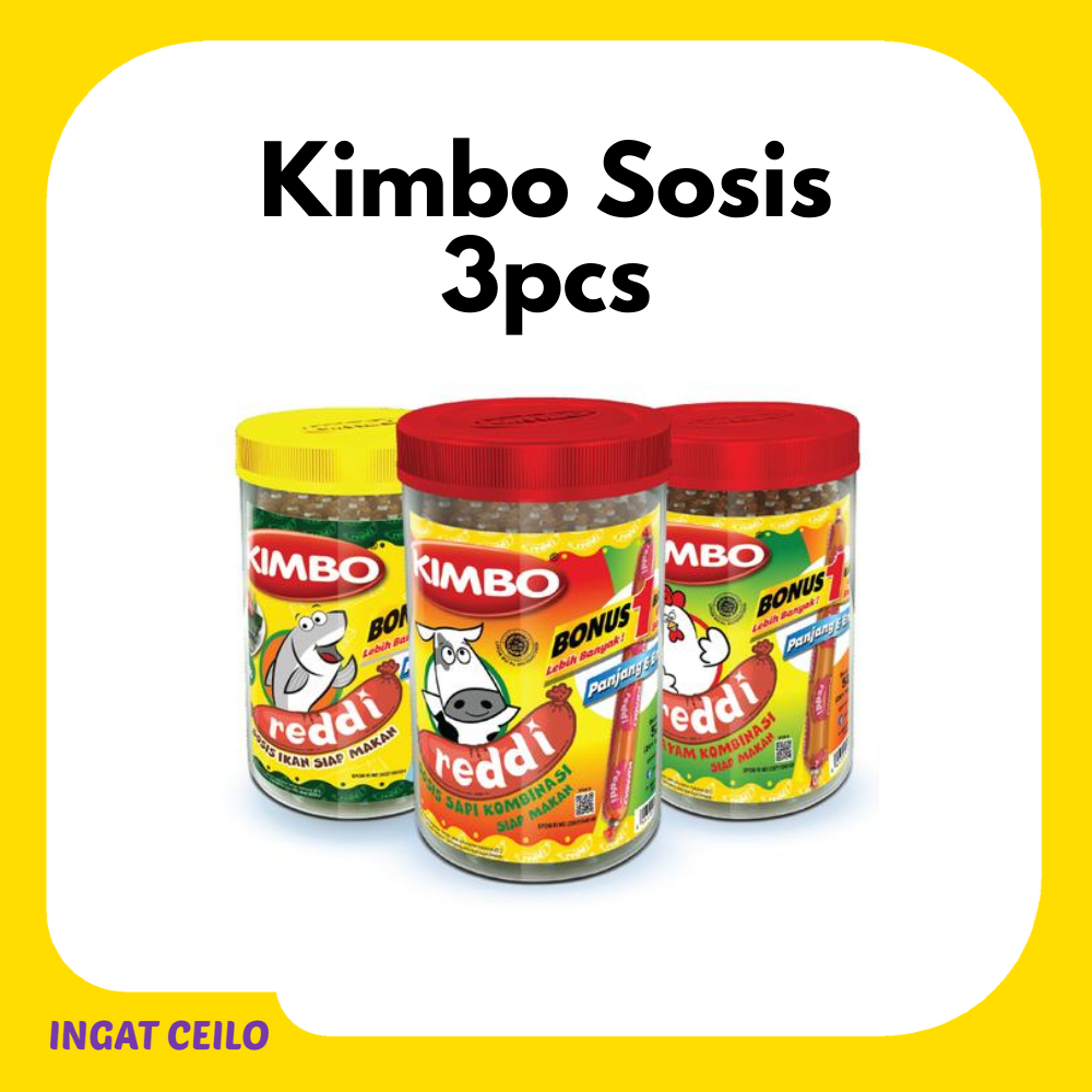 

Kimbo Sosis 3 Toples | Sosis siap makan kimbo
