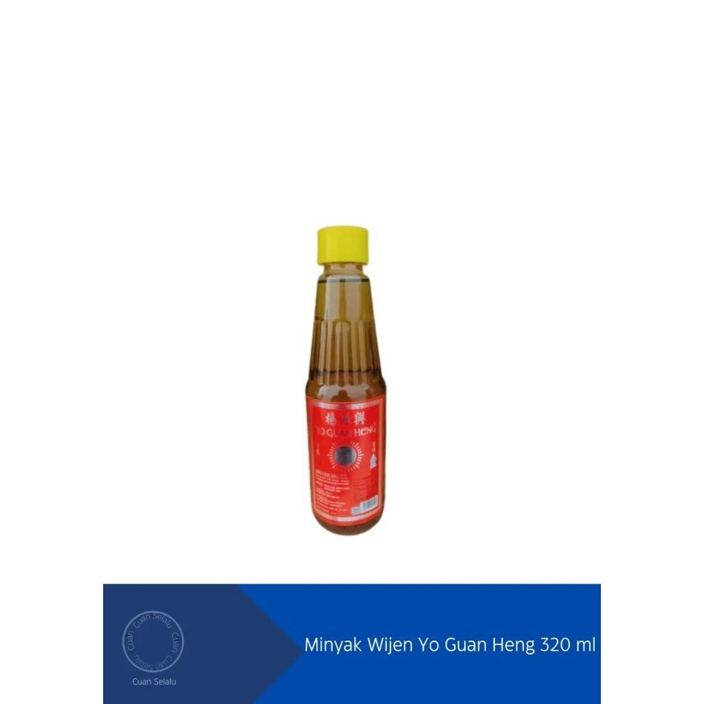 

Minyak Wijen Yo Guan Heng 320 ml (isi 6)
