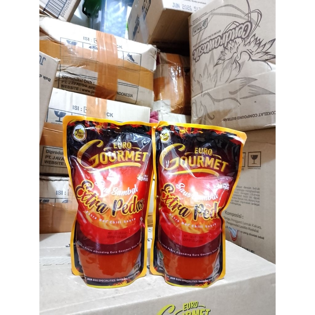 

gourmet saus extra pedas 500 gr