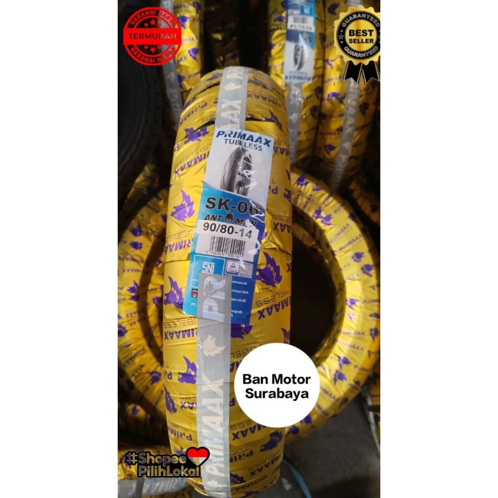 Promo Ban SK06 Primax 90/80-14 SK06 Ant Man Tubeless Primax SK06