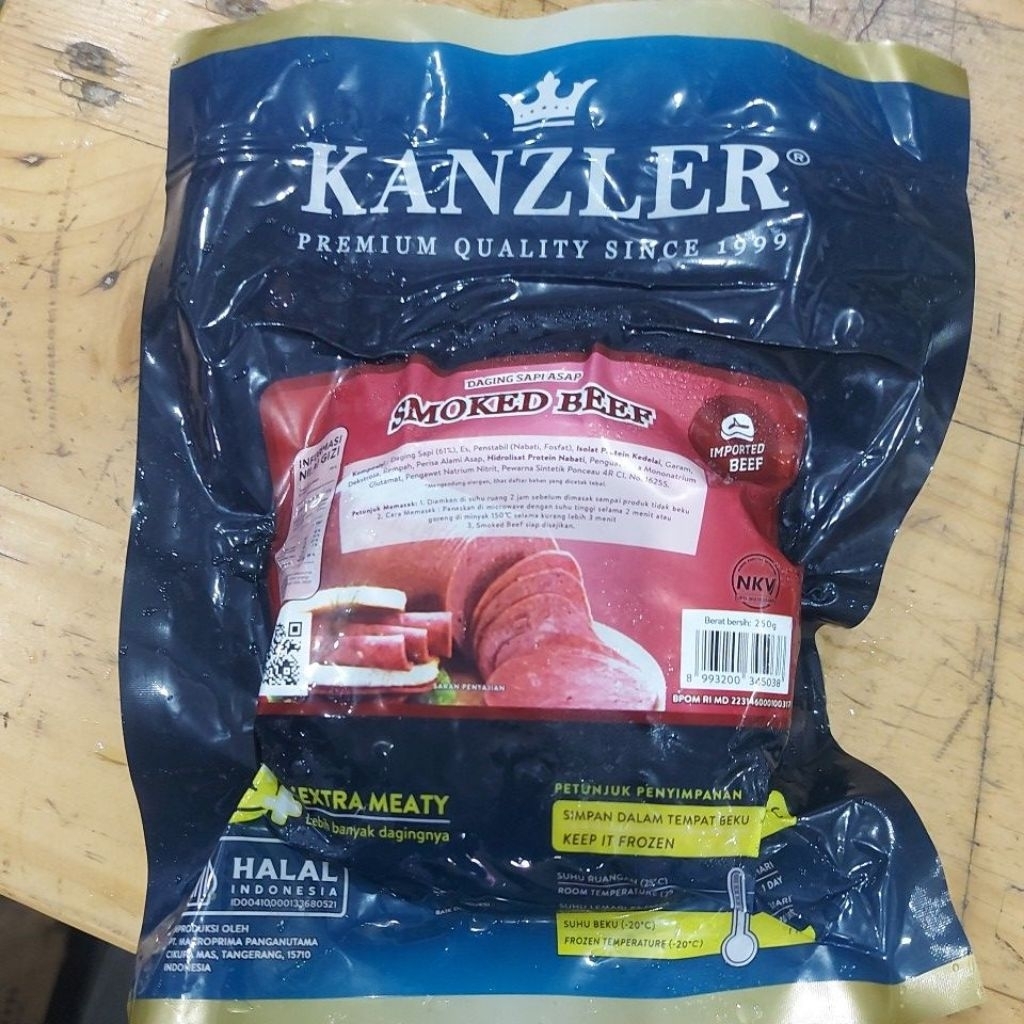 

KANZLER SMOKED BEEF 250GR