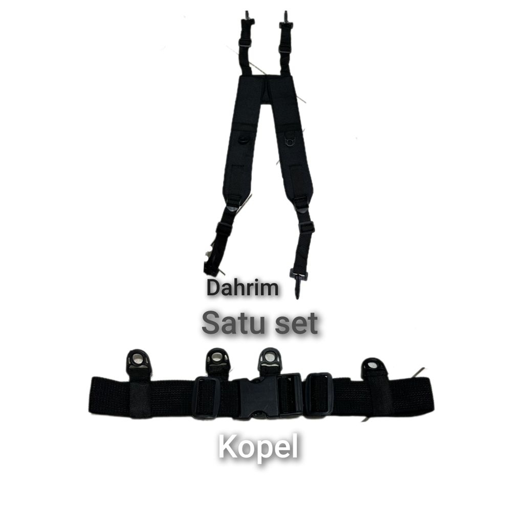 Aksesoris seragam pdl tni anak/ dahrim anak/ kopel anak