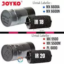 

INK ROLLER 18MM/20 MM / TINTA LABEL HARGA LABELLER JOYKO / IR-18/IR 20
