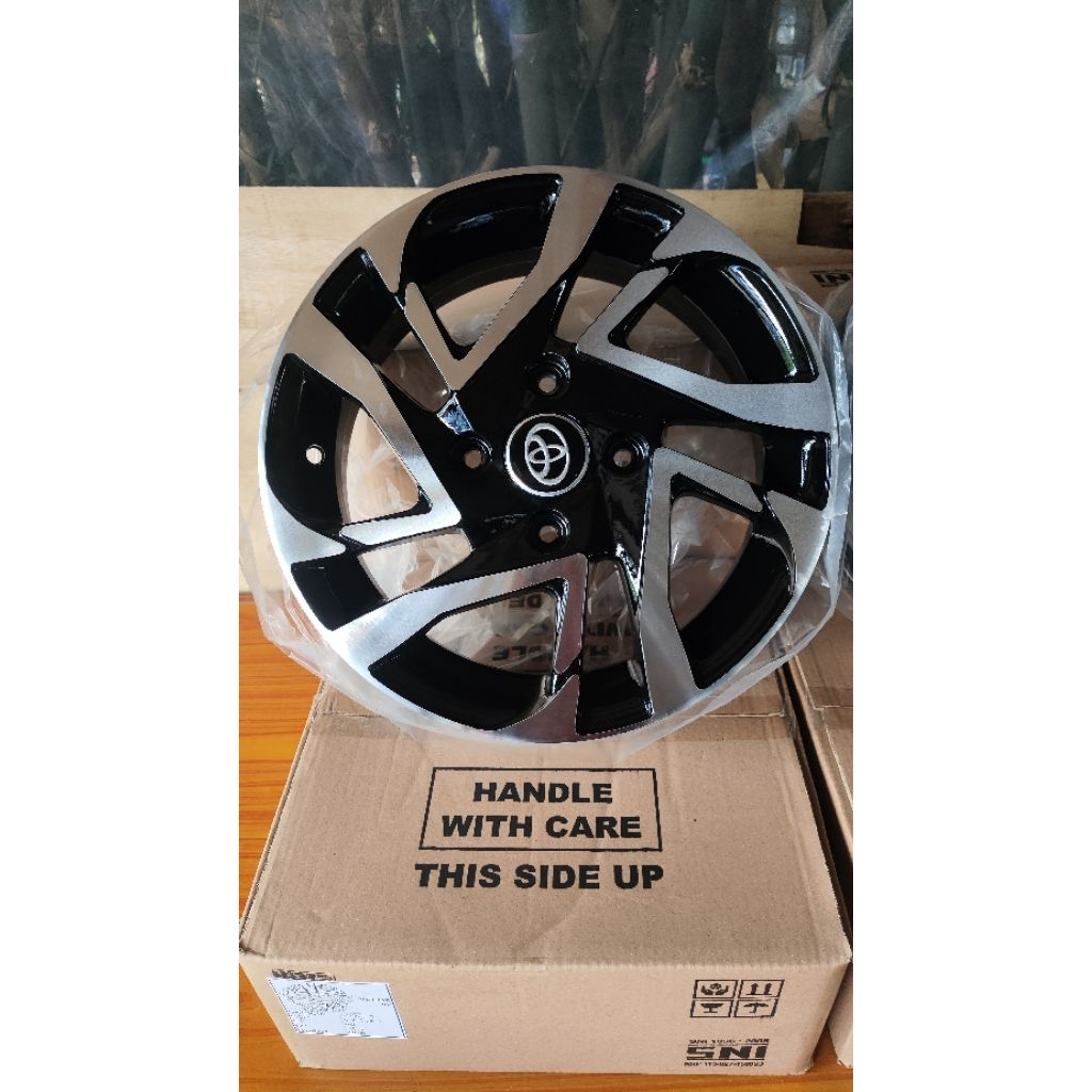 ( 1PCS )VELG VELOZ BARU R15 ORI PABRIK(100% BARANG BARU)