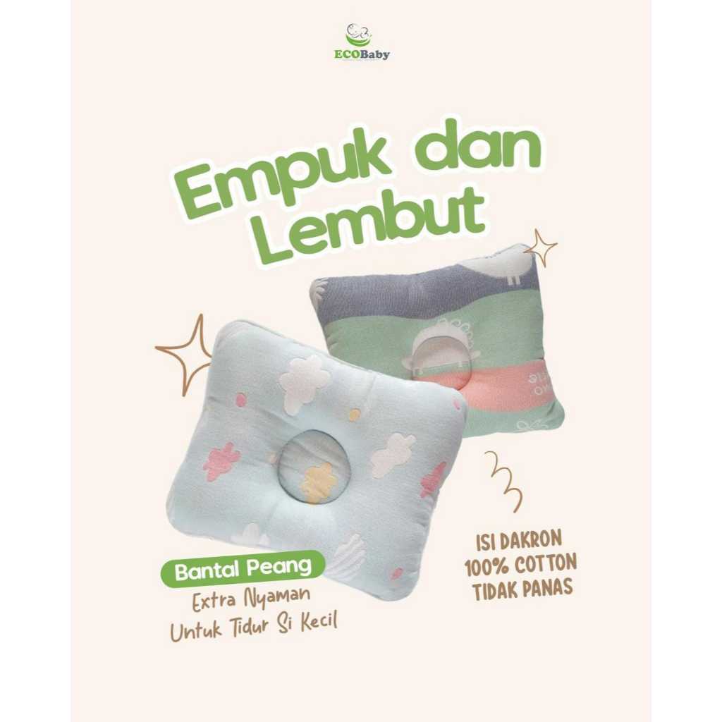 Bantal Bayi Anti Peyang/ Bantal Peyang